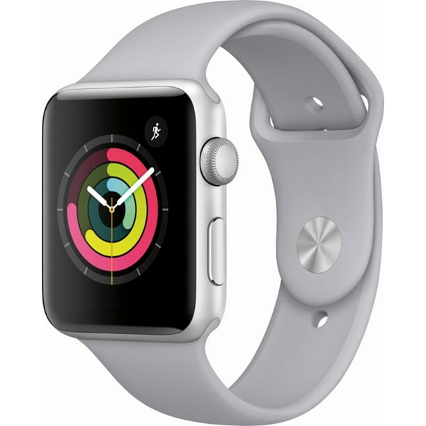 silver fog apple watch