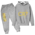 thumbnail image 3 of Cristiano Ronaldo CR7 Cosplay Disfraces Niños Fútbol Idol Sudadera con capucha Pantalones Niños Niños Alta Calidad Tops Niñas Conjuntos de ropa, 3 of 5