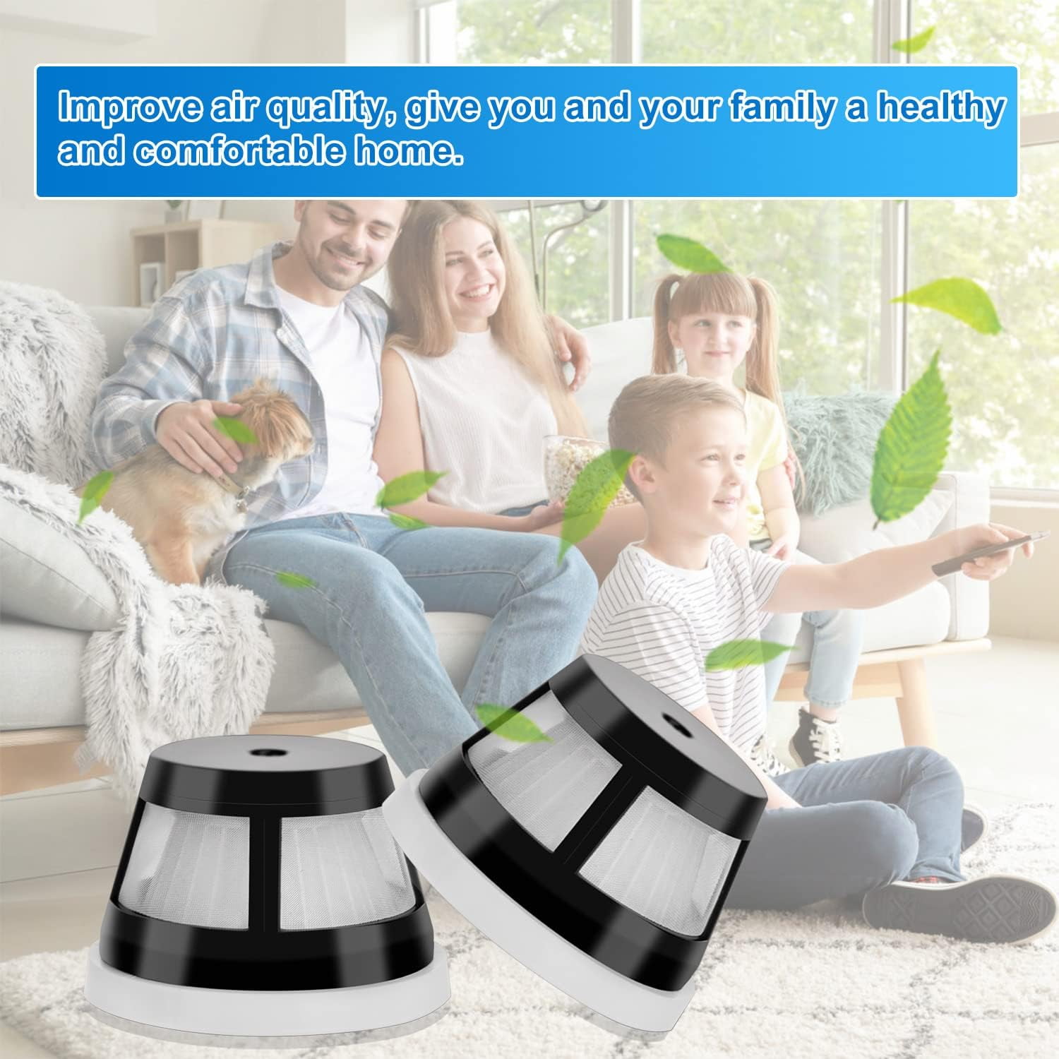 VideoPUP 4 Pack HEPA Replacement Filters For AeroSlim Cordless Handheld Vacuums - Fits Models 29861, 29867, 29868, 29866, 2986, 29864, 2986T, 29863 - Replaces Part 1624405