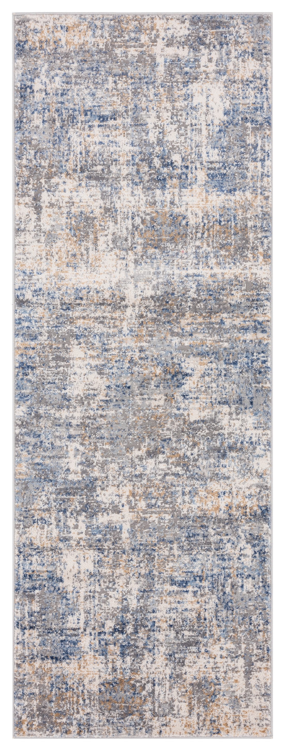 United Weavers Dawson Boulevard Modern Abstract Runner Rug, Blue, 2'7" x 7'4"