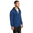 thumbnail image 4 of District Young Mens The Concert Fleece Full Zip Hoodie-4XL (Deep Royal), 4 of 6