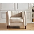 thumbnail image 3 of Uspridefurniture Plainfield Line Tufted Square 3Pcs Living Room Set,Beige Velvet, 3 of 5