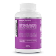 Essential Elements Apple Cider Vinegar Gummies Dietary Supplement, Red Apple Flavor, 60 Count