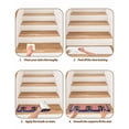thumbnail image 4 of Independence Day Stair Treads Non Slip for Steps Retro Boots American Flag Red Blue Stripe 15 Pcs Reusable Adhesive Stair Runner Mats for Dogs Elders Carpet Treads Rugs for Staircase 8x30 In, 4 of 7