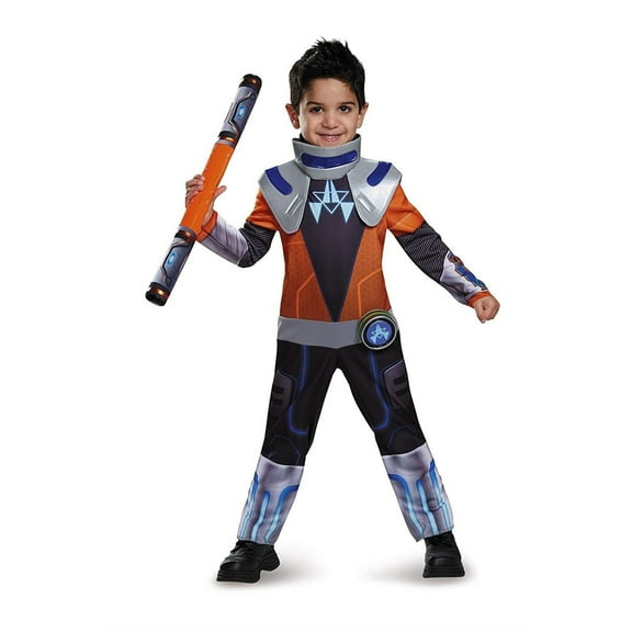 Disguise Tomorrowland Miles Chrome Costume 2T Toddler Detachable Collar
