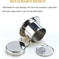 thumbnail image 4 of Vietnamese Coffee Filter Portable Coffee Press Maker Reusable Phin Infuser Strainer Pot Coffee Drip Brewer Manual Coffee, 4 of 6