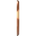 thumbnail image 3 of Ekena Millwork 13"OD x 3 1/2"ID x 3/4"P Berkshire Thermoformed PVC Ceiling Medallion (Fits Canopies up to 5 3/4"), Bright Coat Copper, 3 of 10