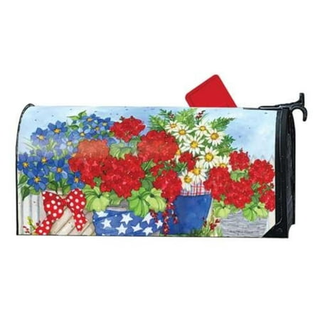 Magnet Works MailWrap Patriotic Floral Meets US Postal requirements By Magnet Works Ltd