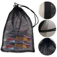 thumbnail image 3 of Durable Breathable  Nylon Multi Purpose Laundry Bag Mesh Pouch Drawstring Storage Pouch Bag 25 X30CM, 3 of 8