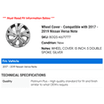 thumbnail image 2 of Wheel Cover - Compatible with 2017 - 2019 Nissan Versa Note 2018, 2 of 2