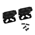 thumbnail image 2 of Fan Bracket Dual Fan Computer Radiator Holder for Video Card Cooling DIY Support 80MM/90MM/120MM/140MM (4 Pcs),4 * Computer fan bracket 16 * screw,Black, 2 of 6