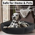 thumbnail image 6 of Indestructible Chew Proof Dog Bed for Aggressive Chewers,Round Durable Pee Proof Tough Pet Bed for Large Dog,Black (20"x24"x5"), 6 of 7