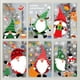 thumbnail image 2 of 1/5 piezas 2023 NUEVAS 30 × 20 cm Decoraciones navideñas Papá Noel Alce Pegatinas electrostáticas Decoración de ventanas de vidrio para habitaciones de fiestas navideñas, 2 of 5