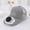 Gray, variant on Solar Powered Cooling Fan Hat with Rechargeable Battery, 4-8 Hour Runtime, Breathable Sun Protection Baseball Cap for Outdoor Construction and Leisure Gray