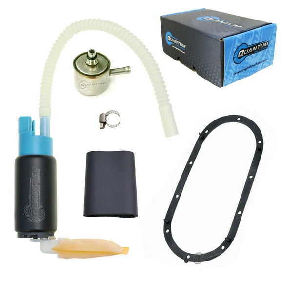 Fuel Pump w/ Tank Seal, Fuel Filter, Strainer for Harley Davidson Motorcycle - OEM Replacement, HFP-382-HDTF QFS