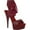 Burgundy/Burgundy Matte Synthetic, variant on Women's Pleaser Delight 600-14
