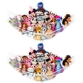 thumbnail image 1 of Hamaca de almacenamiento para animales de peluche, organizador colgante para guardería, paquete grande de 2 unidades de almacenamiento de peluche (blanco original), 1 of 5