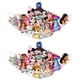 thumbnail image 1 of Hamaca de almacenamiento para animales de peluche, organizador colgante para guardería, paquete grande de 2 unidades de almacenamiento de peluche (blanco original), 1 of 5