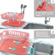 thumbnail image 2 of Escurridor De Platos De Plastico Con Charola Y Portacubiertos Organizador, 2 of 5