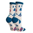 thumbnail image 2 of Oooh Yeah Women's Funny Novelty Crew Socks, Cool Fashion Socks, Minnesota, 2 of 4