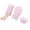 Pink, variant on Wovilon Bath Towel Three-Piece Bath Ball Set Scrubbing Artifact Toiletries Bathroom Supplies