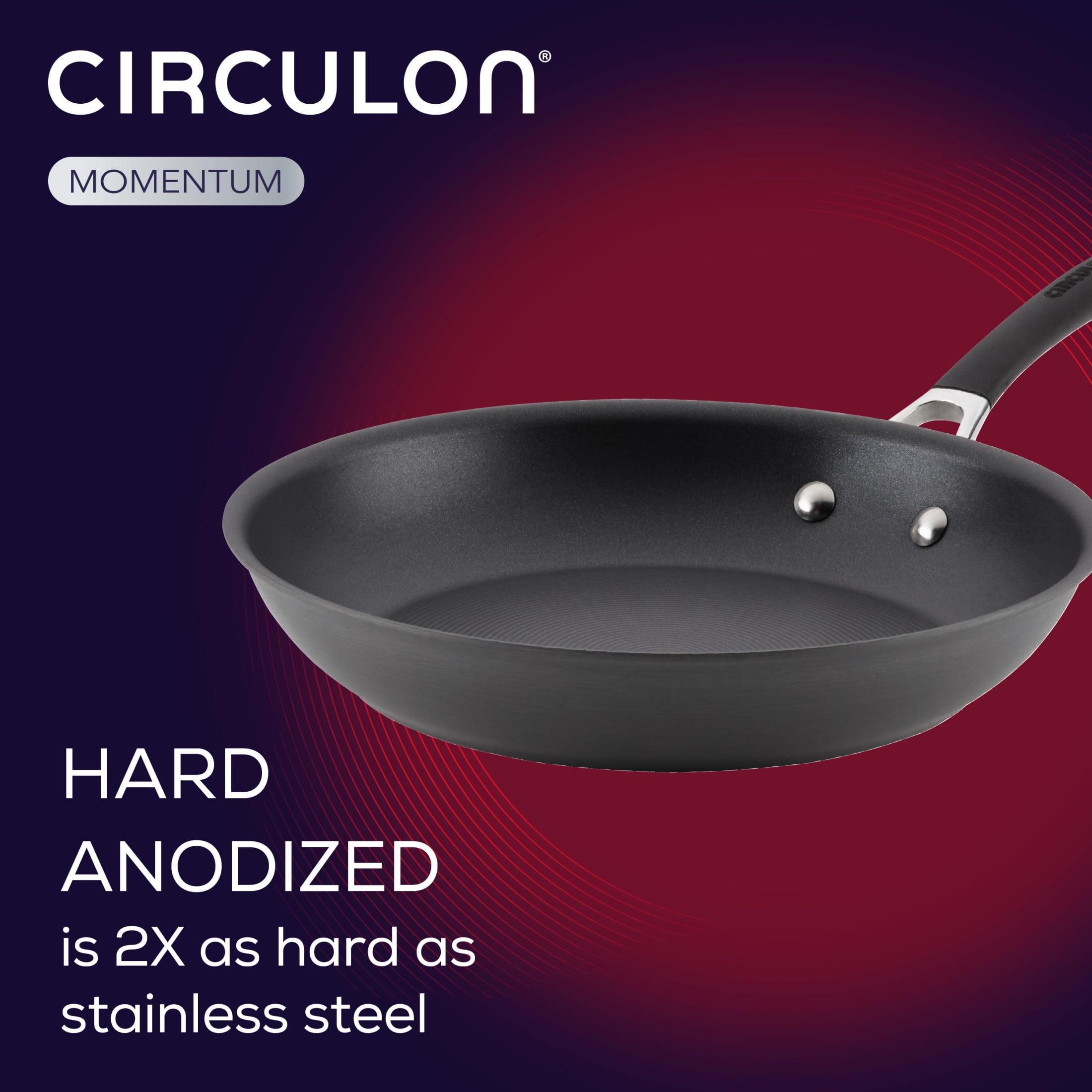 Circulon Momentum Hard Anodized 5 Piece Pan Set Homeware - Zavvi US