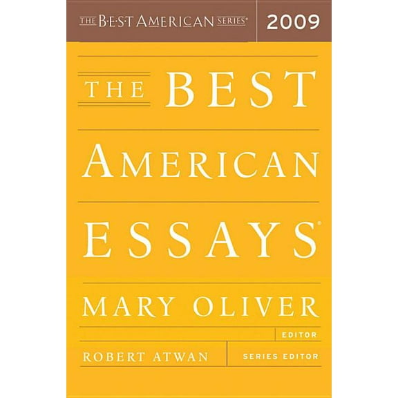 Best American The Best American Essays 2009, (Paperback)