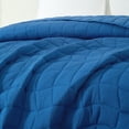 thumbnail image 6 of Mainstays by Becky G. & Alejandra Royal Blue Cloud Quilt, Full/Queen, 6 of 10