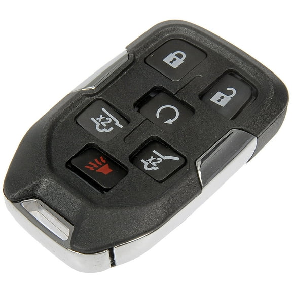Dorman 92037 Keyless Entry Transmitter Cover for Specific Chevrolet Models, Black; Chrome Fits select: 2017-2018,2020 CHEVROLET TAHOE