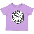 thumbnail image 3 of Inktastic 20 Sided White Dice Boys or Girls Toddler T-Shirt, 3 of 5