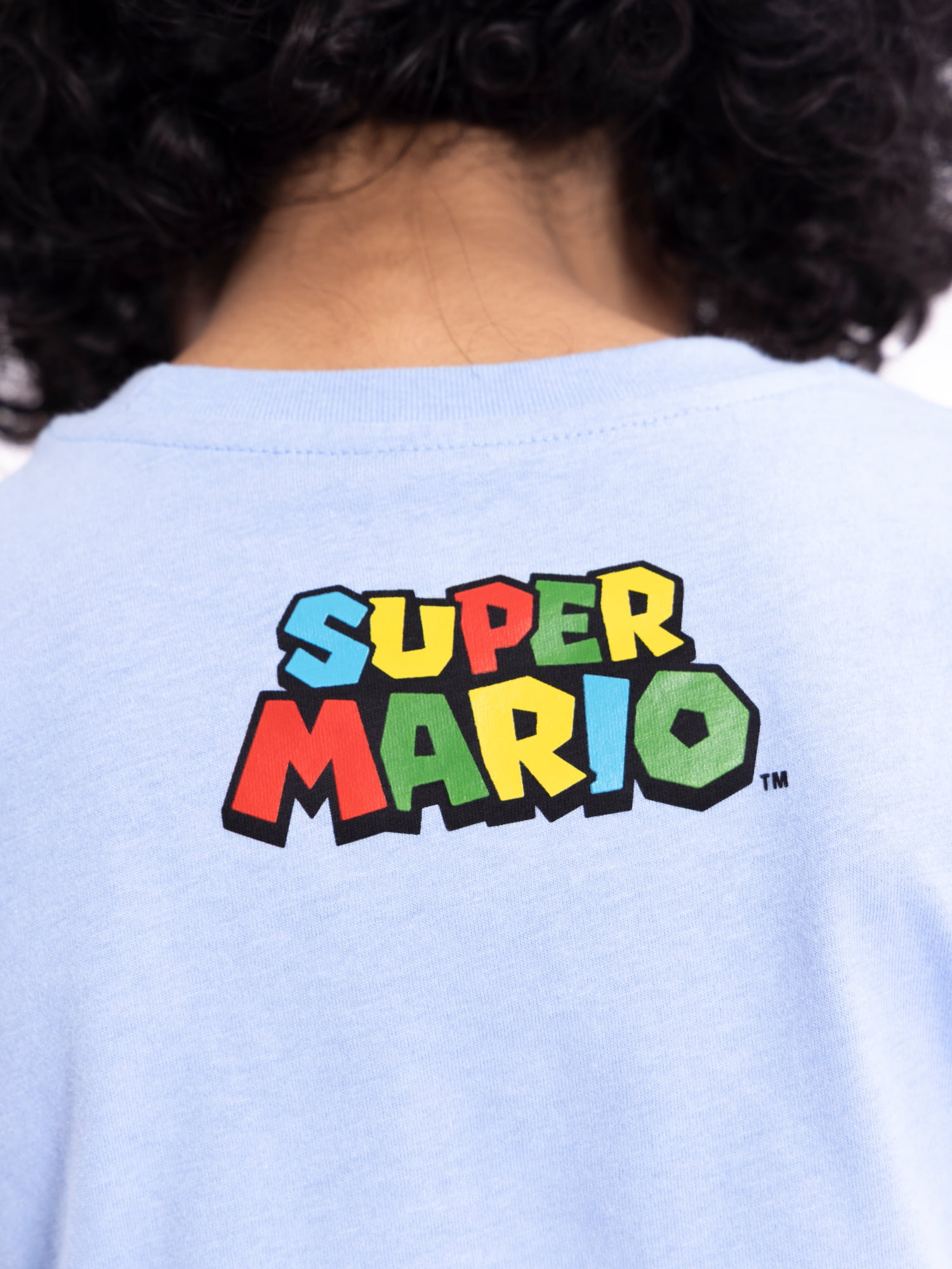 Super Mario Bros. Toddler Graphic Crewneck Tee with Short Sleeves, Sizes 12M-5T