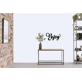 thumbnail image 2 of Enjoy - Beautiful Solid Steel Home Decor Decorative Accent Metal Art Wall Sign, 2 of 3