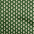 thumbnail image 1 of oneOone Polyester Spandex Green Fabric Goddess Durga Face Sewing Craft Projects Fabric Prints By Yard 56 Inch Wide, 1 of 5