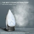 thumbnail image 6 of Rowenta Ultimate+ Steam Iron for Clothes, Powerful 1775W, Vertical Steam, Auto-Off, Black & Blue, DW8350U1, 6 of 10