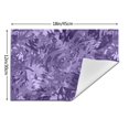 thumbnail image 3 of XMXY Woven Placemats Set of 4 PCS, Purple Fantasy Easter Table Mats Washable Heat Resistant Placemats, 3 of 6
