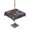 Brown, variant on Outdoor Tablecloths with Umbrella Hole & Zipper, Purple Flowers 54x80 Inch Tablecloth Rectangle, Butterfly Spring Floral Wooden Farmhouse Waterproof Table Cloth, Patio/Pool/Picnic Table Covers