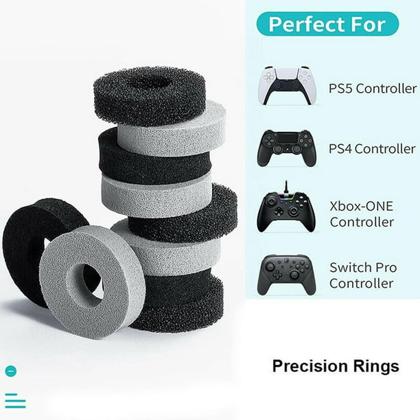 12in1 Precision Rings Aim Assist Motion Control For PS5 PS4 I1 Switch Pro Y9M3