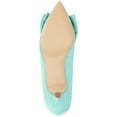 thumbnail image 6 of Journee Womens Orana Pointed Toe Kitten Heel Pumps, Widths Available, 6 of 10