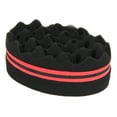 thumbnail image 1 of Cepillo de esponja para rastas y trenzas afro, herramienta mágica para ondas, diseño de movimiento circular, funciona en cabello ligeramente húmedo, para peinados DIY, fácil de usar, 1 of 5