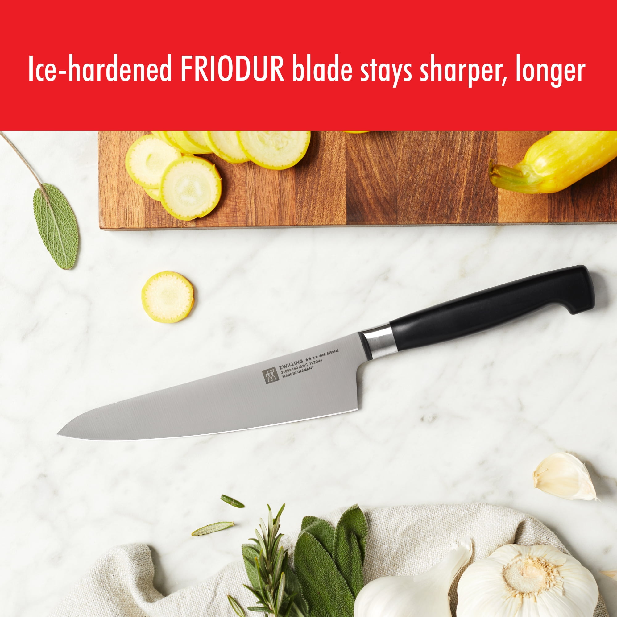 ZWILLING Four Star Rock & Chop 2-pc Knife Set