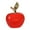 Red, variant on FashionCha Apples Statue Ceramic Apples Figurine Decorative Simulation Desktop Ornament for S