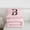Pink B, variant on Erosebridal E Personalized Initial Girl Queen Comforter Set 3pcs,Teens Floral Rose Flowers Bedding Comforter Set,Pink Reversible