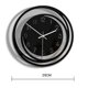 thumbnail image 2 of Decoración del hogar acrílico reloj de pared estilo nórdico transparente reloj Afortunado Sencillez, 2 of 5