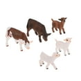 thumbnail image 1 of 5 Pcs Modèles d'Animaux de Ferme Artificiels Statue Décor Simulation Jouet Cub, 1 of 8