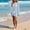 Sky Blue#11, variant on Yteetum Women's Swimsuit Cover Up Summer Crewneck Hollow Out Off Shoulder Bathing Suit Coverup Dresses Casual Solid Loose Round Neck Breathable Travel Vactaion Beach Dress