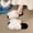 #270-White, variant on Women's Faux Fur Cross-Strap Slide Slippers with Thickened Flat Soft Sole for Fall and Winter Home and Casual Wear Comfortable Warm Plush Feel