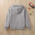 thumbnail image 5 of Toddler Little Boy Clothes Fall Winter Outfit Contrast Color Long Sleeve Cute Sweatshirt Top Pants Set Winter Casual for 6 18 Months 2T 3T 4T 5T 6T 7T 8T 9T Kids Boy(11-12 Years,Grey), 5 of 5