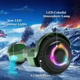 thumbnail image 5 of Starship Hoverboard with Bluetooth Speaker, Chrome Color Self Balancing Scooters with Science Fiction Design and 6.5 inch LED Wheels, 5 of 7