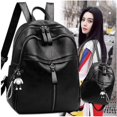 thumbnail image 2 of Women PU Leather Backpack Bag Purse Cross Shoulder Travel Handbag School Backpack, 2 of 8
