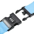 thumbnail image 4 of Uxcell Luggage Strap Suitcase Belt with Buckle, Combination Lock, 2Mx5cm Adjustable PP Travel Packing Accessory Sky Blue, 4 of 6